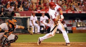 The Angels' Mike Trout was the MVP of Tuesday's All-Star Game. Photo Credit: Getty