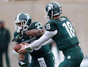 QB Connor Cook and RB Jeremy Langford both return for Michigan State in 2014. Photo Credit: Getty