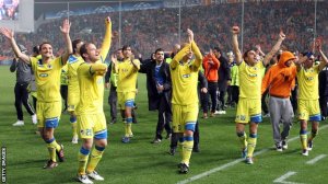 APOEL made the UCL quarterfinals in 2012, beating Lyon on penalties in the last 16. Photo Credit: Getty