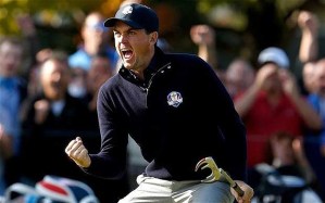 Keegan Bradley went 3-1 in the 2012 Ryder Cup. Photo Credit: Getty
