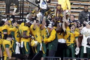 North Dakota State won three straight FCS titles under Craig Bohl, but will compete for a fourth with new HC Chris Klieman. Photo Credit: Tim Heitman - USA Today Sports